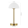 thumbnail image 6 of JONATHAN Y Xavier 12.5" Modern Minimalist Iron Rechargeable Integrated Portable LED Table Lamp, Brass Gold/White, JYL7109C, 6 of 6