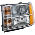 thumbnail image 3 of Headlight Compatible With 2007-2014 GMC Sierra 3500 HD 2500 Left Driver Halogen With bulb(s), 3 of 5
