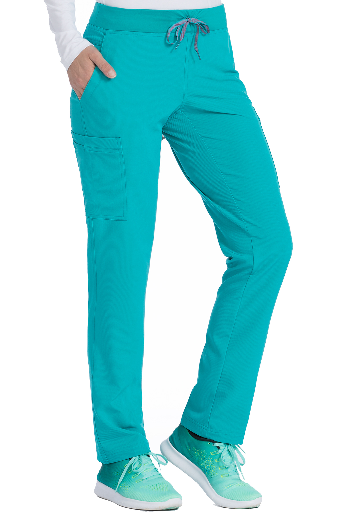 med couture air oxygen yoga waist scrub pants
