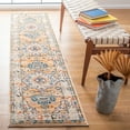 thumbnail image 4 of SAFAVIEH Madison Trenton Vintage Traditional Area Rug, Orange/Ivory, 3' x 5', 4 of 10