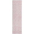 thumbnail image 2 of Addison Rugs Chantille Indoor/Outdoor Traditional Damask Pink Washable Runner Rug, 2'3" x 7'6", 2 of 6
