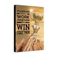 thumbnail image 4 of Work Together Win Together Motivational Verse Inspiring Wall Art Unframed, 4 of 9