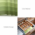 thumbnail image 6 of Placemats Set of 8, Green Wood Grain Woven Placemat, Linen Place Mats for Kitchen/Dining Tables, Ombre Rustic Retro Wooden Plank Washable Table Mats for Party, 6 of 8
