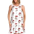thumbnail image 1 of Fotbe Different Mushrooms Vestido de Verano sin Mangas para Mujer – Vestido Midi Línea A, Estilo Camiseta Floral, Vestido Playero Casual y Fluido, 1 of 7