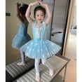 thumbnail image 5 of Girls Princess Ballet Dress Leotards Skirted Tutu Dancewear Christmas Party Fancy Costume, 5 of 5