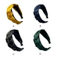 thumbnail image 4 of Women Headband Portable Replacement Solid Color Adult Casual Fashionable Braided Ladies Hair Band Birthday Gift Black, 4 of 8