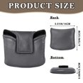 thumbnail image 2 of Haosy Space Gray Golf Mallet Putter Cover Strong Magnetic Leather Golf Club Headcover Closure, 2 of 7