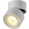 thumbnail image 1 of Foco LED Interior de 12W, Luz de Techo Ajustable 360° Giratoria e Iluminación de Superficie COB LED 10x10cm/Lámpara de Pared de Aluminio (Blanco-3000K), 1 of 5