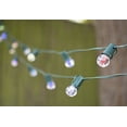 thumbnail image 2 of Outdoor String Lights LED Globe String Lights G30 Bulb 50 Ft Green C9 Strand Color Changing, 2 of 3