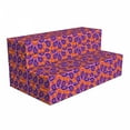 thumbnail image 1 of Paisley Foldable Mattress, Oriental Floral Motif, 78.7" x 47.2", Magenta and Multicolor, by Ambesonne, 1 of 6