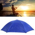 thumbnail image 6 of NFTIGB Adult Umbrella Hat Waterproof Foldable Sun Hat Headwear for Outdoor Fishing Hiking Dark Blue 109g / 3.8oz 27.2 inches / 69 cm, 6 of 9