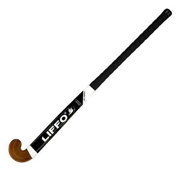 Double Fibreglass Coated Wooden Hockey Sticks (Dt-207) Powerter | Attractive, Durable & High Grip | Hockey Stick For Practice & Beginner, Advance Level