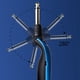thumbnail image 5 of Soidarity Transmisor inalámbrico de 4 canales 20Hz-20kHz Receptor ligero de 2,4 GHz-2,483 GHz Conector integrado para piezas de bajo eléctrico Accesorios para instrumentos musicales Azul, 5 of 6