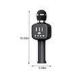 thumbnail image 3 of EGNMCR Capacitance Wireless Microphone Bluetooth Speaker All-in-one Machine Karaoke Video And Audio Equipment With RGB Light Effect Can Be Connected In TW-S Series, Gift, 3 of 9