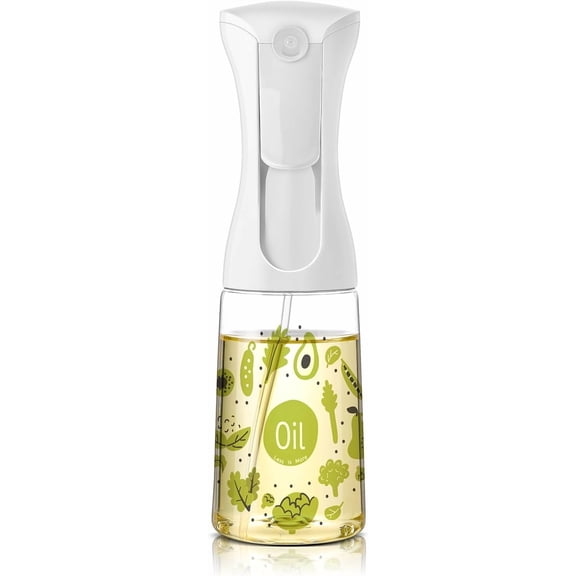 Mistifi Oliver Oil Sprayer for cooking, Spray bottle 6oz, Non-Aerosol Refillable Dispenser Oil Mister FS601 Green Vegetable
