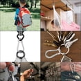 thumbnail image 5 of Mosquetón Gancho de Resorte de Acero Inoxidable de 12 Piezas, Mosquetón Pequeño, Clips de Acero Inoxidable para Escalar (M6 Y M8), 5 of 5