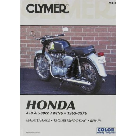 Clymer Repair Manual for Honda CB CL 450-500 65-77