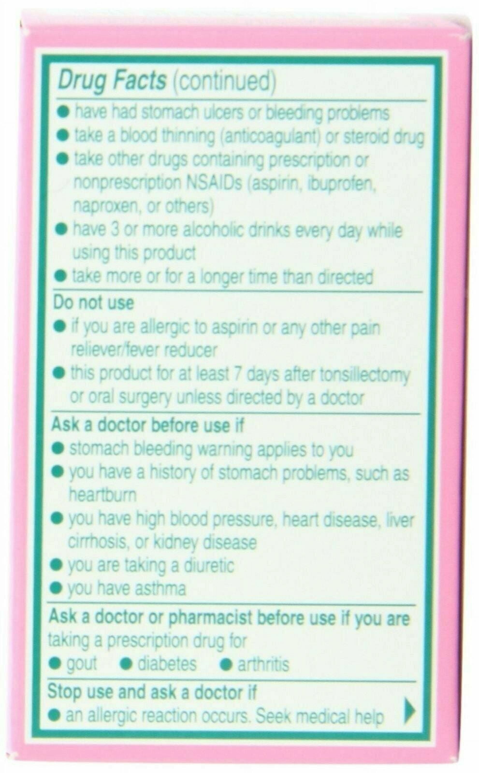 Bayer Low Dose Aspirin Regimen Pain Reliever Cherry Flavor 36 ct, 5-Pack