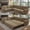 Camel, variant on JIE LISHUN 118" L Shaped Sectional Sleeper Sofa Couch with Pull Out Bed - Oversize Convertible Sleeper Sofa for Living Room,Apartment,Office,Chenille,Green