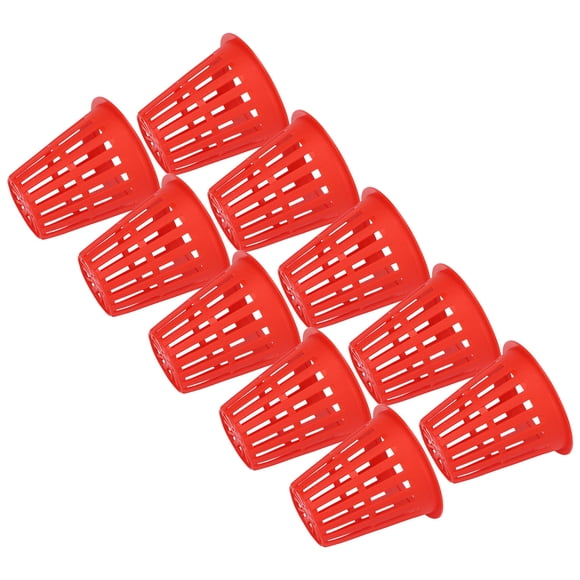 Growing Pots Nursery Pots Balcony Hydroponic Planting Baskets,Hydroponic Plant Baskets Reusable Planting Basket Hydroponic Cultivation Basket Plastic Basket for Hydroponics Orch
