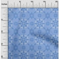 thumbnail image 2 of oneOone Cotton Poplin Twill Light Blue Fabric Geometric Sewing Material Print Fabric By The Yard 56 Inch Wide, 2 of 4