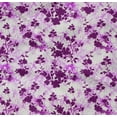 thumbnail image 5 of oneOone Cotton Poplin Twill Purple Fabric Florals Sewing Material Print Fabric By The Yard 56 Inch Wide, 5 of 5