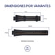 thumbnail image 2 of Correa Para Reloj Festina Original Piel Negro F16185/7, 2 of 4