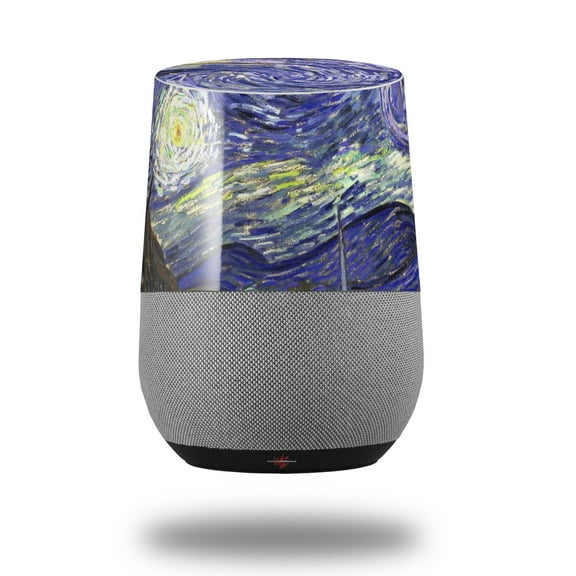 Decal Style Skin Wrap for Google Home Original - Vincent Van Gogh Starry Night (GOOGLE HOME NOT INCLUDED) by WraptorSkinz