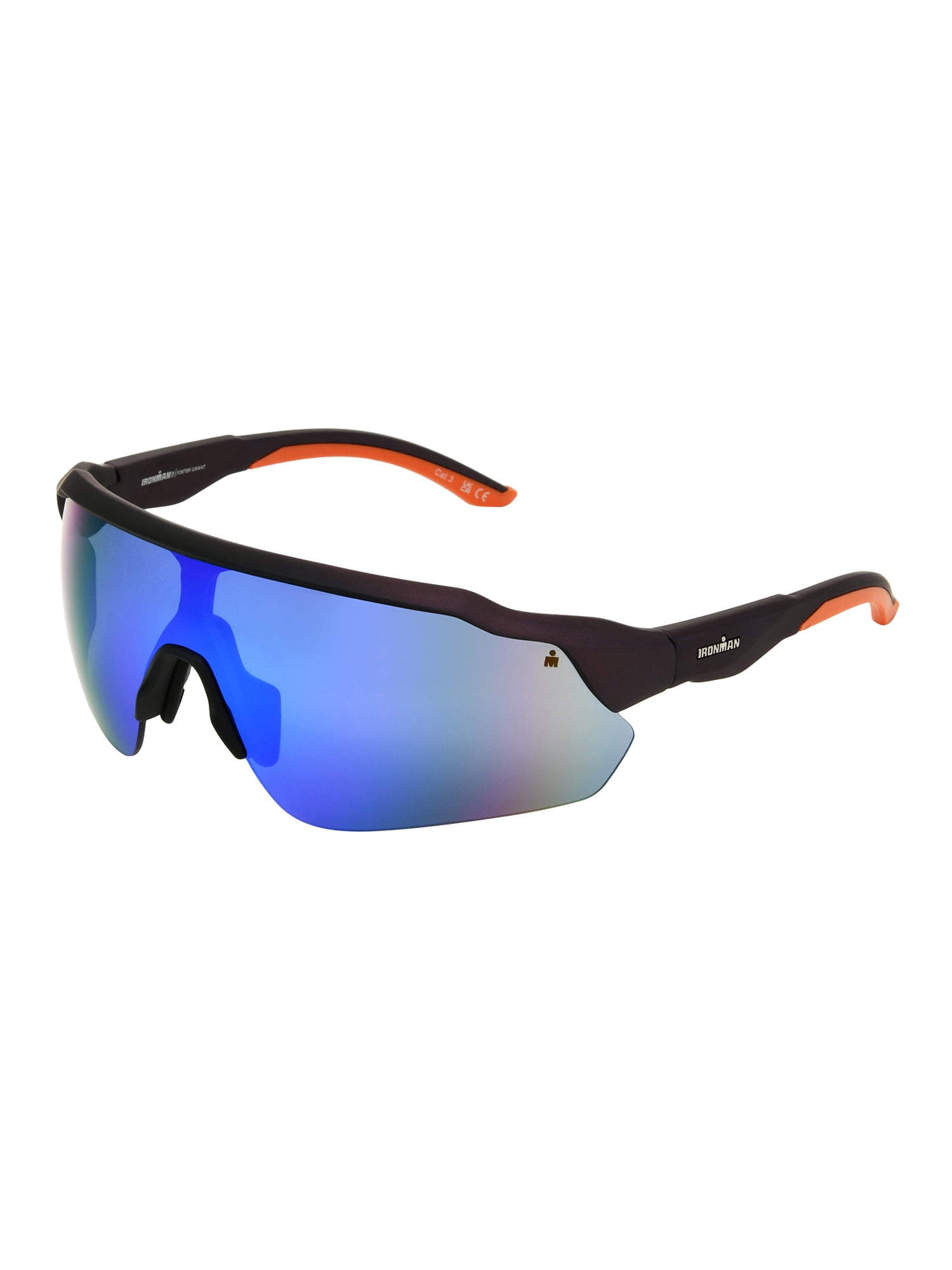 Foster Grant® IRONMAN® IronFlex Blue Shield Men's Sunglasses with Cord