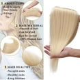 thumbnail image 2 of MY-LADY 10''-24'' 5 Clips in Human Hair Extensions Thick Real Natural Hair Pieces 100% Full Head Remy Hair 16inch #613 Bleach Blonde(Heavy), 2 of 8