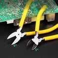 thumbnail image 2 of SPEEDWOX Flush Cutter Wire Cutter Side Cutting Pliers Diagonal Pliers 5 Inches Side-cutting Pliers Precision Nippers for Electronics Repair Jewelry Crafts, 2 of 7