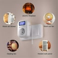 thumbnail image 4 of 220V Temperature Controller Plug with Sensor, Digital Thermostat Plug ,Socket Thermostat Switch for Greenhouses EU Plug, 4 of 5