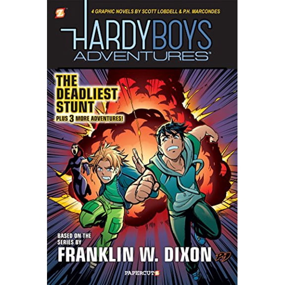 Pre-Owned The Hardy Boys Adventures #2: The Deadliest Stunt (Hardy Boys Adventures Graphic Novels) Paperback
