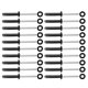 thumbnail image 1 of 20 piezas O Rings Tri-grip Tri-fold Rivets Montaje Afortunado Sencillez, 1 of 5