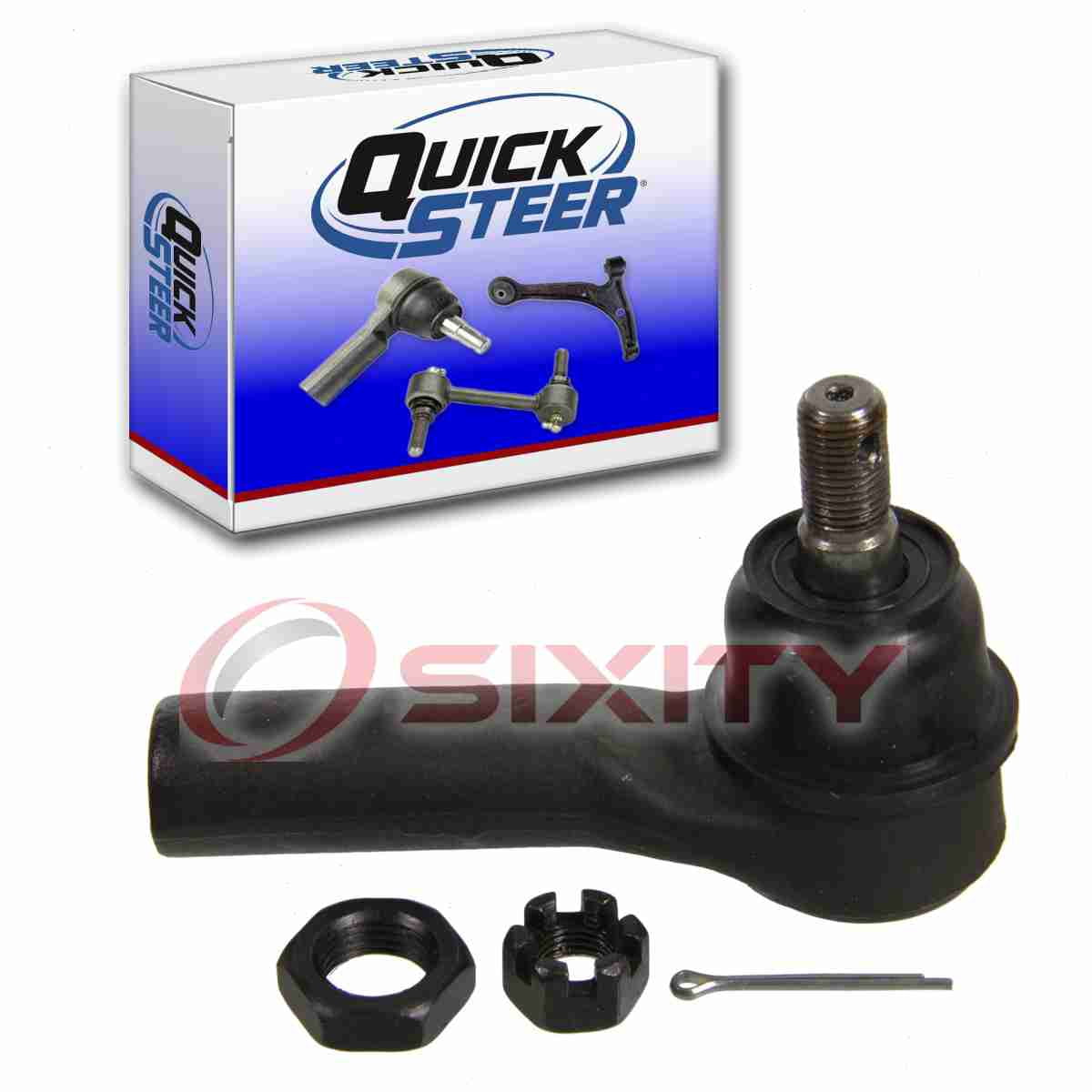 QuickSteer ES3631 Steering Tie Rod End Fits select: 2001-2009 FORD ESCAPE, 2005-2009 MERCURY MARINER