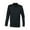 Black, variant on Henbury Adults Long Sleeve Coolplus Piqu Polo Shirt
