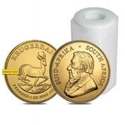 Roll of 25 - 1 oz South African Krugerrand Gold Coin BU (Random Year)