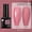 URN034, variant on Black White Red Glitter Color Gel Nail Polish Matte