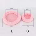 thumbnail image 4 of 1pc Soft, Comfortable Round Warm Fleece Hamster Bed Sleep Mat for Rat, Hedgehog, Squirrel, Guinea Pig, Small Animals (S, Beige), 4 of 5