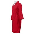 thumbnail image 3 of Panda Uniform by HeedFit Women’s Lab Coat | Unisex Multi-Pocket Medical Coat 11XL Red, 3 of 6