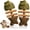 2PCS, variant on Catnip and Silvervine Chew, Natural Silvervine Cat Chew Stick with Catnip, Fish Shape Cat Dental Toy for Chewing, Biting, Teeth Cleaning, Boredom Relief & Interactive Play