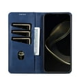 thumbnail image 2 of Decase Premium Leather Wallet Case for Samsung Galaxy S25 Ultra,with 3 Card Slots, Cash Pocket, Magnetic Closure, Slim & Stylish Folio Case, PU+TPU Shockproof Durable Protective Phone Case,Blue, 2 of 9
