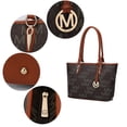 thumbnail image 6 of MKF Collection Alexy M Signature Tote Set by Mia K., 4-Piece, Black, 6 of 13