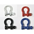 thumbnail image 3 of 5/8" Lift Tow Bow Shackle D-Ring w 3/4" Screw Pin WLL 7000 lbs 3.25T Multi-Color, 3 of 11