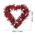 thumbnail image 3 of Saint-Valentin Amour Coeur Forme Guirlande Mur Suspendu Décoration Parti Pendentif, 3 of 3