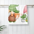 thumbnail image 5 of Pofeuu Cactus Gnome Print Hand Towel 27.5" x 16" Soft Absorbent Towel for Bathroom SPA Gym Hotel, 5 of 6