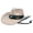 beige, variant on Turquoise Embroidery Vintage Wide Brim Western Cowboy Hat for Women Men: Faux Suede Ethnic Style for Outdoor Party Vacation, Unisex