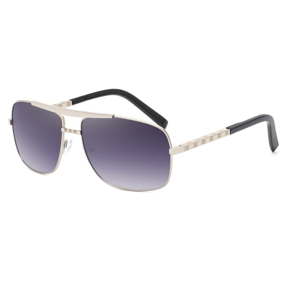 US Exclusive 0256 ATTITUDE Vintage Square Sunglasses - Urban Retro Unisex Eyewear for Street Photography