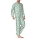 thumbnail image 2 of Balery Cute Honeybees Pijama para Hombre de Dos Piezas con Manga Larga, Conjunto de Dormir y Descanso Suave con Bolsillos-Large, 2 of 7