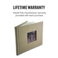 thumbnail image 4 of Bellagio-Italia Canvas Photo Album - Memory Scrapbook, and Polarioid Book for Calligraphy, Scrapbooking - Includes Removable Plastic Sheet Covers - Capacity for 72 Pictures Total - Large, 4 of 7
